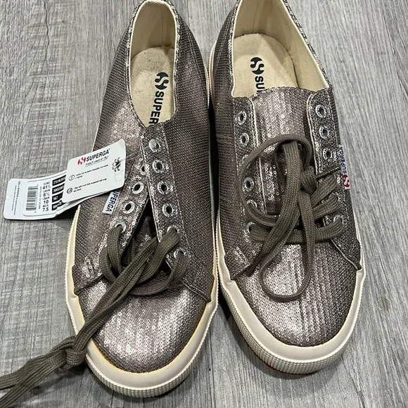 SUPERGA  SEQUINS TENNIS SHOES NEW - Picture 4 of 7